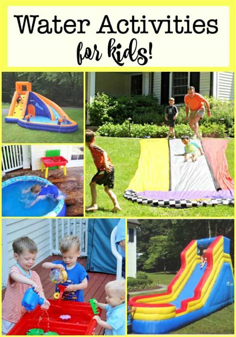 Water Activities For Kids Perfect For A Diy Summer Camp