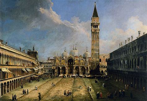 Canaletto Piazza San Marco 1730 картина — Каналетто Джованни Антонио Каналь