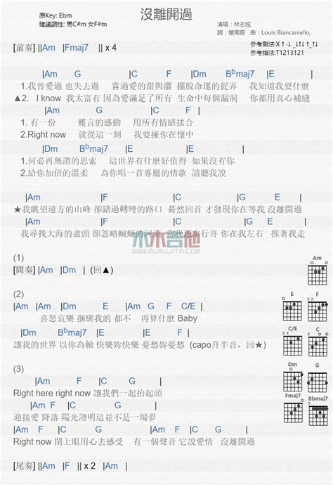 Nov 11, 2020 · 林志炫的其他吉他谱; 没离开过吉他谱_林志炫_六线谱_图片谱_木木吉他网