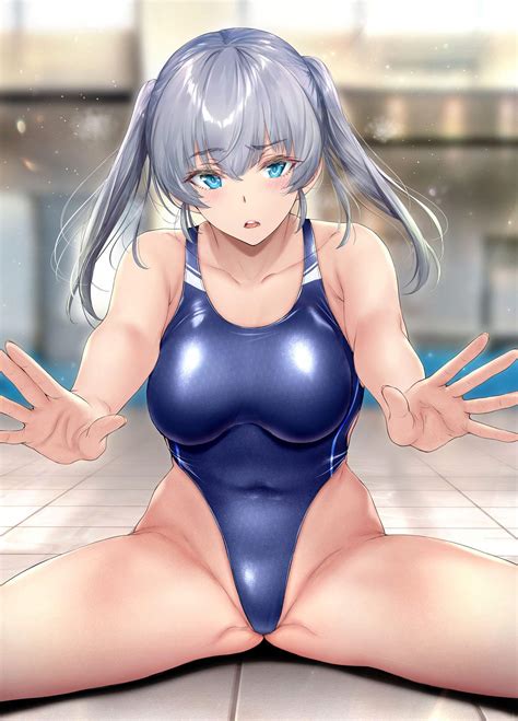 The Girl The Elder Sister Of The Swimming Swimsuit Who Gets Wet In