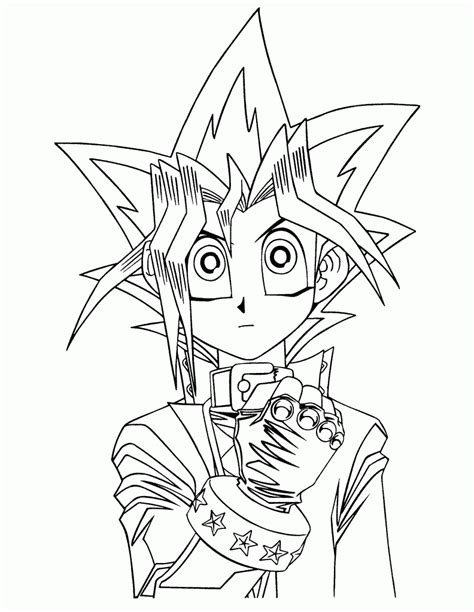 Was published shueisha's weekly shōnen jump magazine. Free Printable Yugioh Coloring Pages For Kids