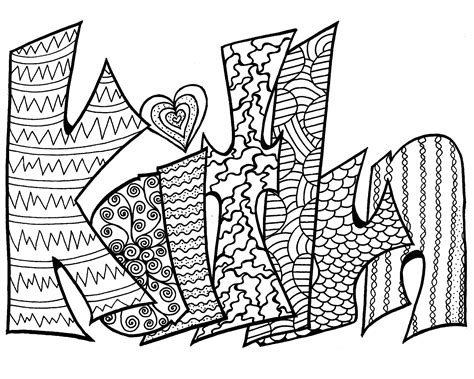 Check spelling or type a new query. Free Printable Name Coloring Pages at GetColorings.com ...