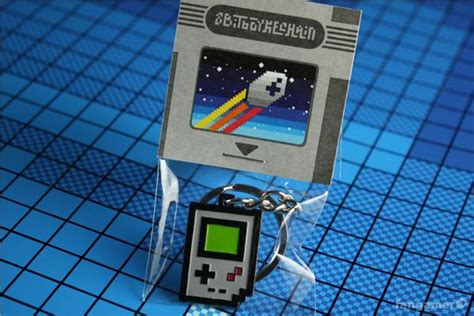 Retro Game Console Themed Keychains Gadgetsin