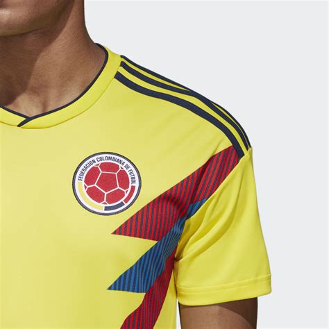 Colombia 2018 World Cup Adidas Home Kit 1718 Kits Football Shirt Blog