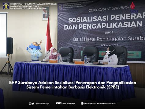 Bhp Surabaya Adakan Sosialisasi Penerapan Dan Pengaplikasian Sistem