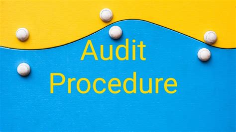 Stages In Auditaudit Procedure Youtube