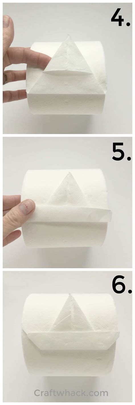 Ahoy Learn To Fold A Toilet Paper Origami Sailboat • Lifewhack