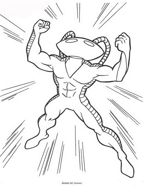 He communicates by telepathy with water animals and can see into the abyss. Kids-n-fun.com | 62 coloring pages of Aquaman