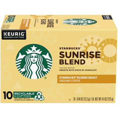 Starbucks® Sunrise Blend Blonde Roast K Cup® Coffee Pods 10 Ct Kroger