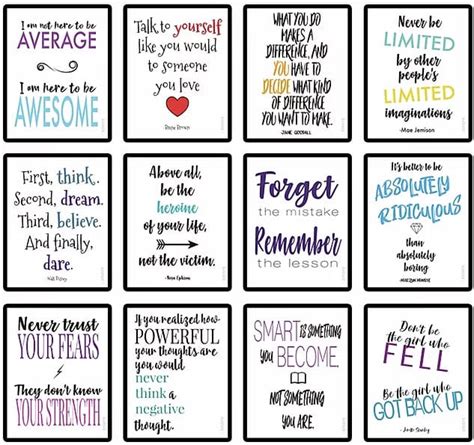 Inspirational Quotes For Kids Printable Smore Science Magazine