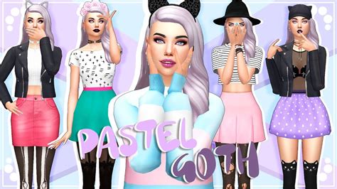 Sims 4 Pastel Goth Tumblr Sims 4 Sims Sims 4 Cc Images And Photos Finder