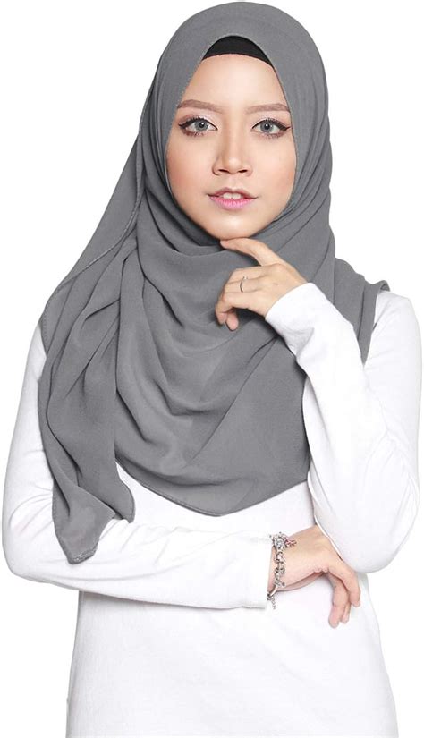 ️ safiya hijab kopftuch für muslimische frauen i islamische kopfbedeckung 75 x 180 cm i damen