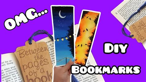 Diy Easy And Aesthetic Bookmark Ideaswatercolor Bookmark Ideashow To