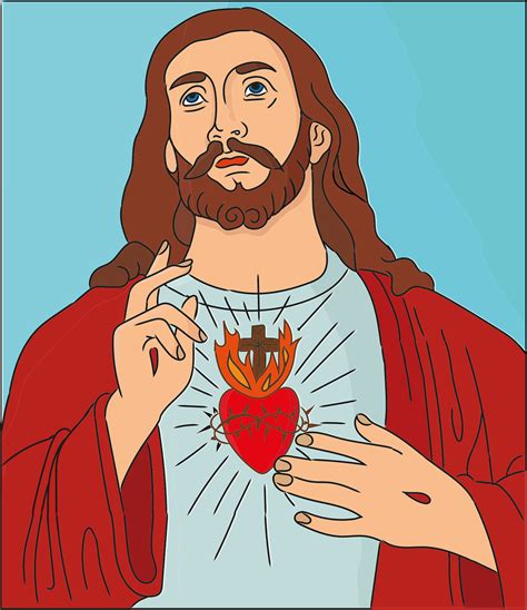 Más De 100 Imágenes Gratis De Corazón De Jesús Y Jesús Pixabay