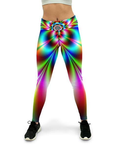Psychedelic Neon Yoga Pants