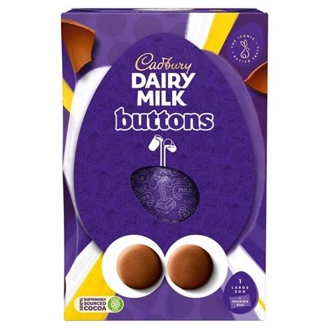 Cadbury Dairy Milk Chocolate Buttons Easter Egg Ocado