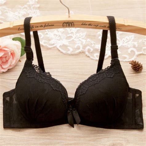 women bras lace padded push up bra wireless sexy lingerie underwear aaa aa b cup ebay