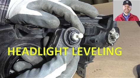 How Do You Repair Service The Headlight Leveling Motor In Car Or Truck
