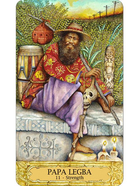 Tarot cards, oracles & divination tools. papa legba - Google Search | Papa legba, Voodoo art, Tarot