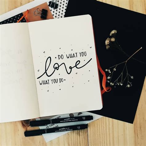 Bullet journal quote page. | @mydearbujo | Bullet journal quotes ...