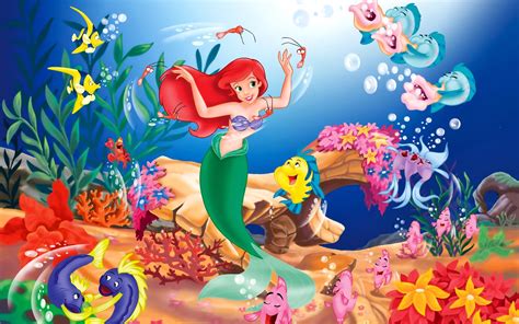 Disney The Little Mermaid Wallpapers Hd Wallpapers Id 11047