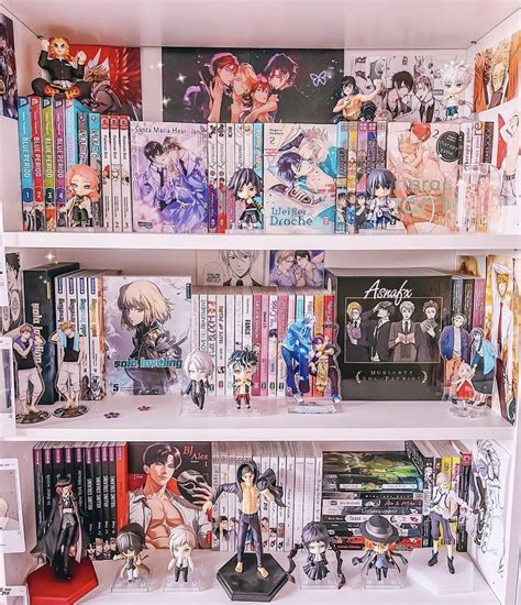 Manga Shelf Inspo Otaku Room Manga Collection Anime Room