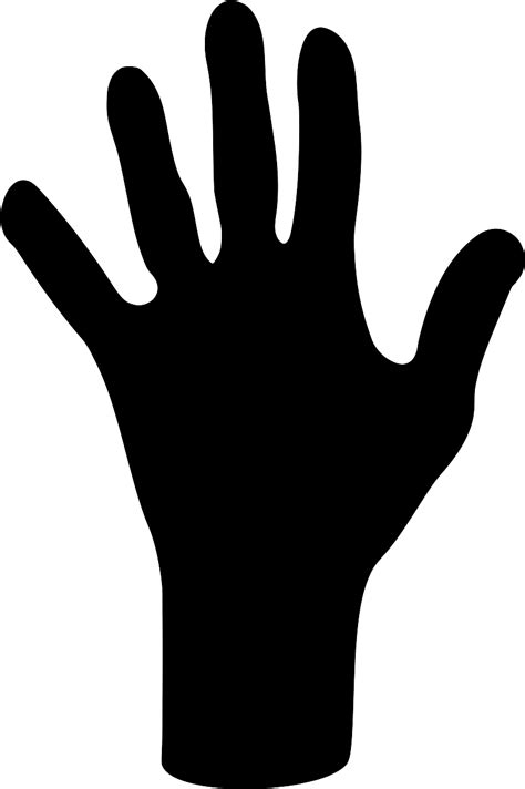 Svg Hand Fingers Free Svg Image And Icon Svg Silh