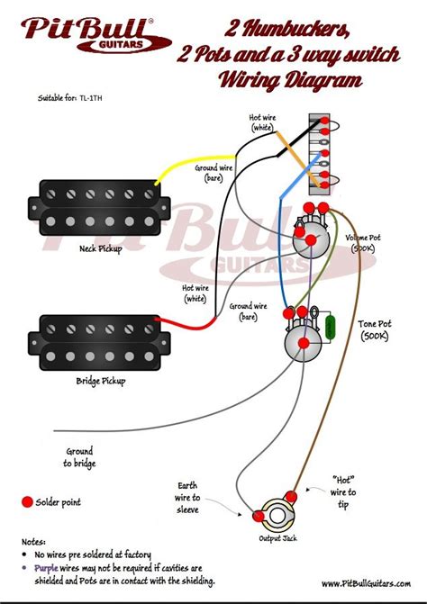 Wiring Diagram 2 Gibson Humbuckers With 3 Way Toggle Switch
