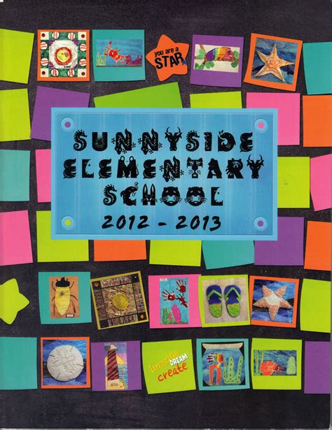 Sunnyside Elementary School Yearbook Cover Yearbook Covers Yearbook