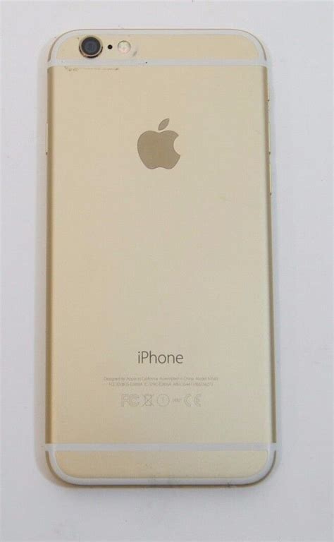 Apple Iphone 6 64gb Verizon Unlocked Gsm T Mobile Gold A1549 Very Good