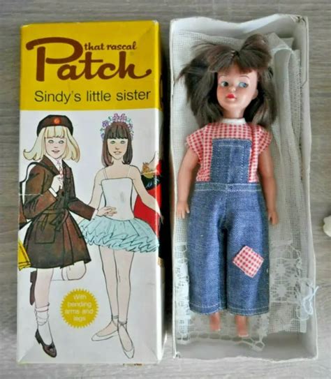 Vintage Patch Sindys Little Sister Doll Rare In Original Box Pedigree