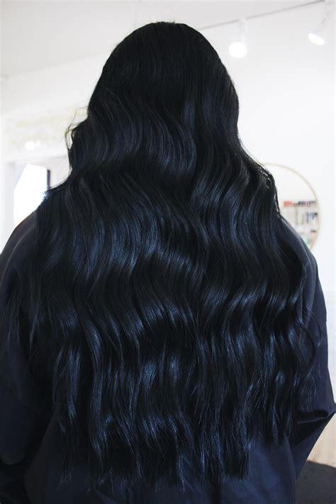 Jet Blue Black Long Hair Styles Hair Styles Instagram Photo