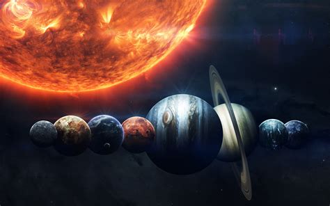 Download Sci Fi Solar System Hd Wallpaper By Vadim Sadovski