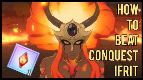How To Beat Conquest Ifrit Slime Isekai Memories Youtube
