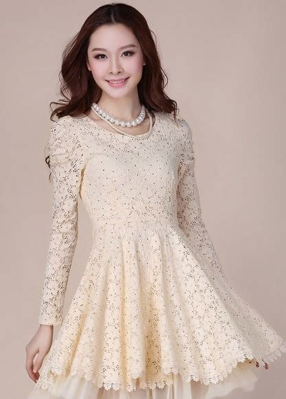 Model pakaian wanita ala korea terbaru lengan panjang. Tips Memilih Model Dress Korea Panjang untuk Tubuh Mungil