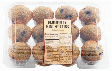 Bakery Fresh Goodness Mini Blueberry Muffins 105 Oz Kroger