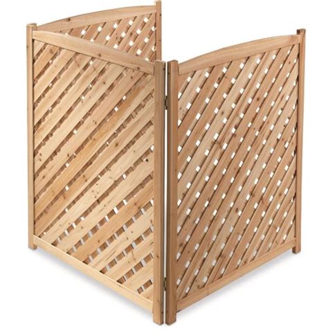Once your outdoor air conditioner enclosure is in place, consider adding a few decorative accents around it. Wood Air Conditioner | Airconditioneri.com