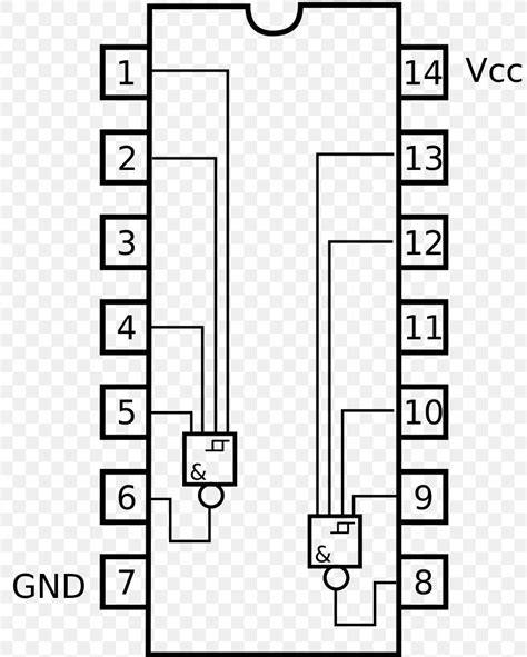 7400 Series Integrated Circuits And Chips Datasheet Nand Gate 0 Png