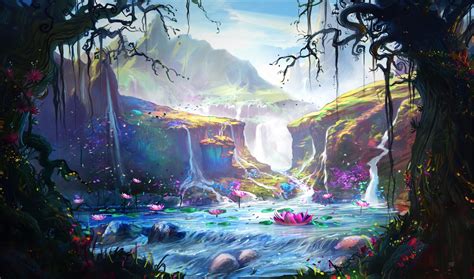 Fantasy Landscape Hd Wallpaper By Amit Naik