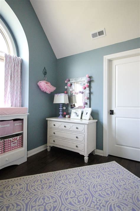 Depending upon the kind of lighting you end up picking, you can help make your. A shared little girls' bedroom with pink, purple and teal ...