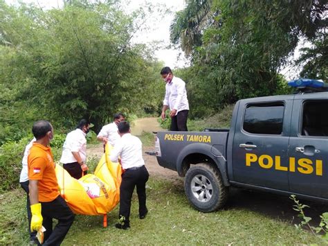 Diduga Dibunuh Mayat Pria Sumut Mengapung Di Sungai Tagar