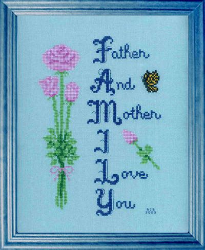 Maybe you would like to learn more about one of these? Family Cross Stitch Pattern people