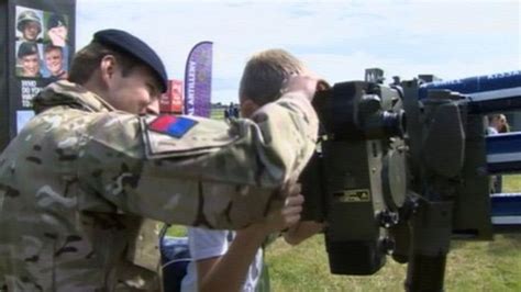 Armys Largest Recruitment Drive Held At Catterick Garrison Bbc News