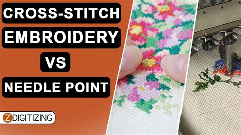 The Difference Between Cross Stitch Embroidery And Needlepoint