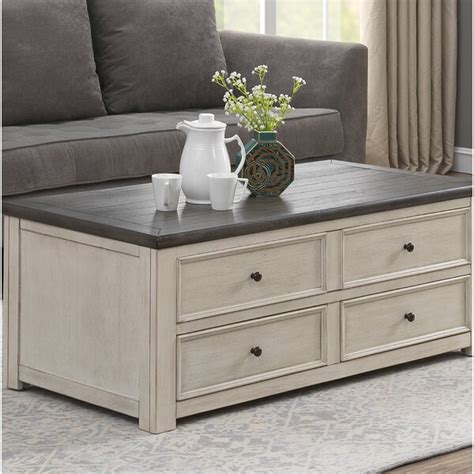 Changing tables aren't just great for changing diapers, they also make bathing much easier. Ophelia & Co. Bernard Lift Top Coffee Table with Storage ...