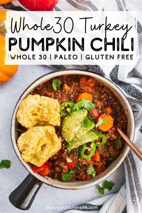 The Best Healthy Pumpkin Turkey Chili For This Fall Can Be Made In