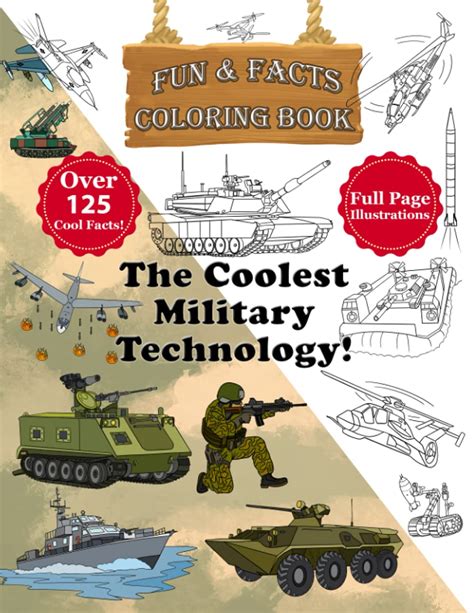 Buy The Coolest Technology Fun And Facts Coloring Book Full Page