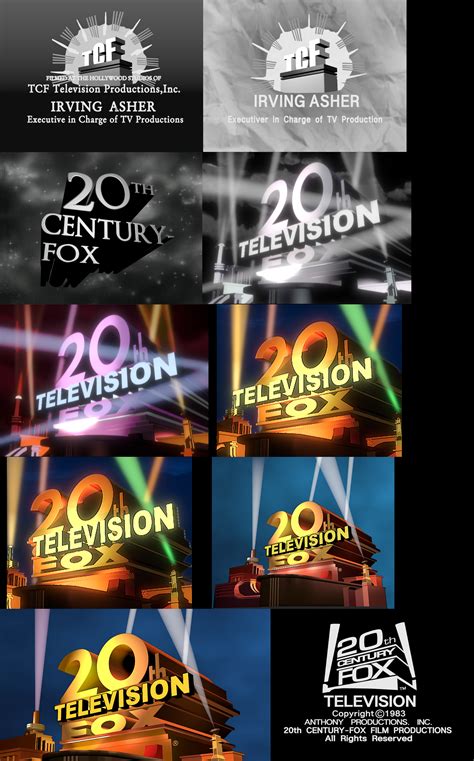 Retro Fox Logo Remake Part 4 Television Logos V2 By Superbaster2015