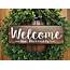 Welcome Sign Door Personalized Family  Etsy