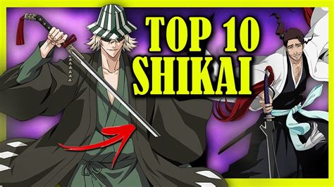 ¿cuál Es La Mejor Espada Top 10 Shikai De Bleach Uchihax Youtube